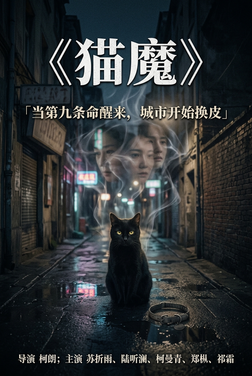 《猫魔》主视觉海报