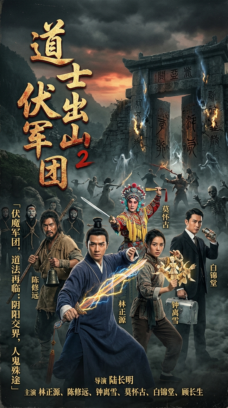 《道士出山2伏魔军团》海报